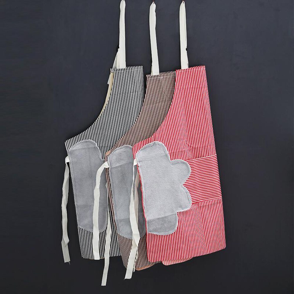 Kitchen Apron Oxford Cloth Waterproof Oilproof Apron For Wife 69 * 70cm Waterproof Accessories