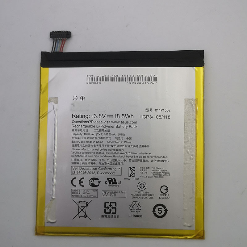 C11P1502 Batterij Voor Asus Zenpad 10 Z300C Z300CL Z300CG Z300M Z301MFL P021 P023 P01T P028 4890Mah Batterij In Voorraad