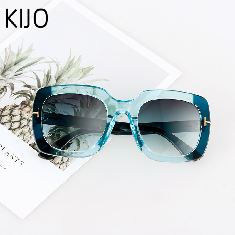 årgang firkantede solbriller kvinner briller herre speil solbriller kvinnelig kjent merke nagle svart eyewear gafas de sol