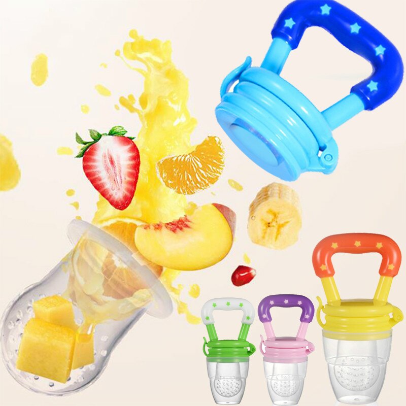 Siliconen Fopspeen Baby Tepel Fopspeen Peuter Kids Fopspeen Feeder Voor Vruchten Voedsel Nibbler Dummy Babyvoeding Fopspeen