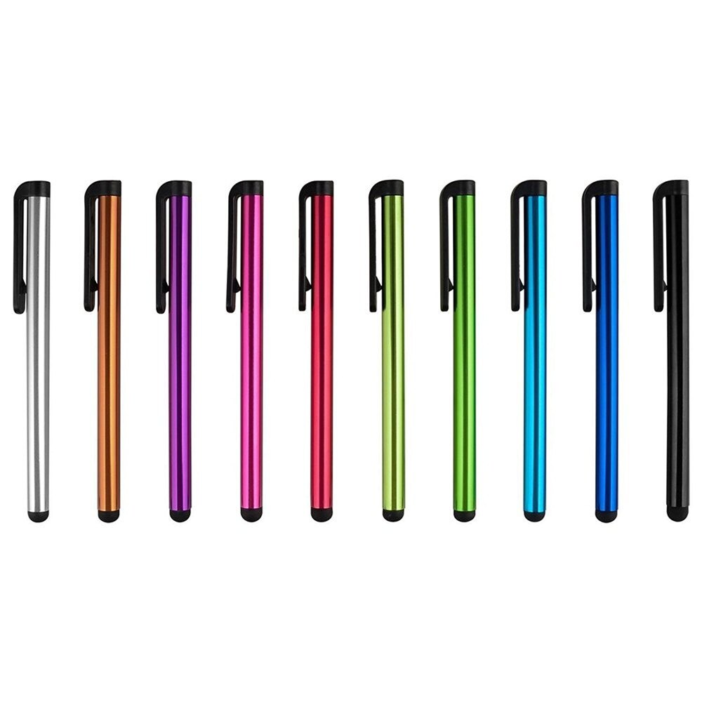 10 Stück Mini Touchscreen Stifte – Kapazitive Stylus-Pens Für Smartphones & Tablets, Versenkbar