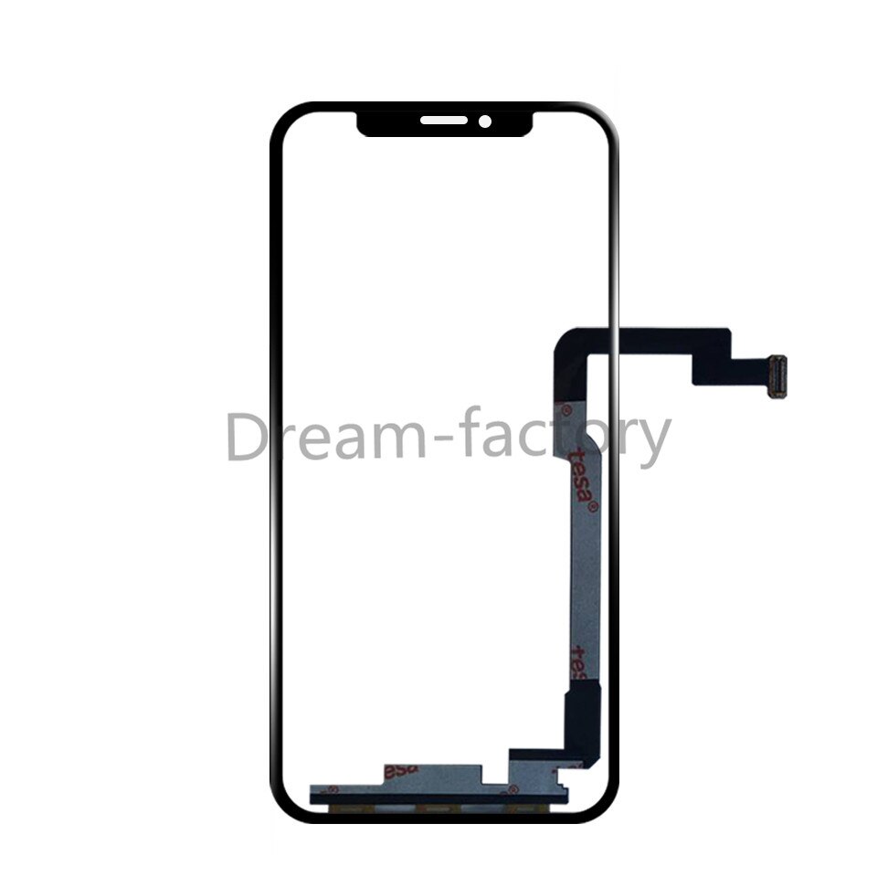 Original Touch Panel Screen Digitizer Replacement with Flex Cable for iPhone X Xr Xs Max 11 pro Max 12