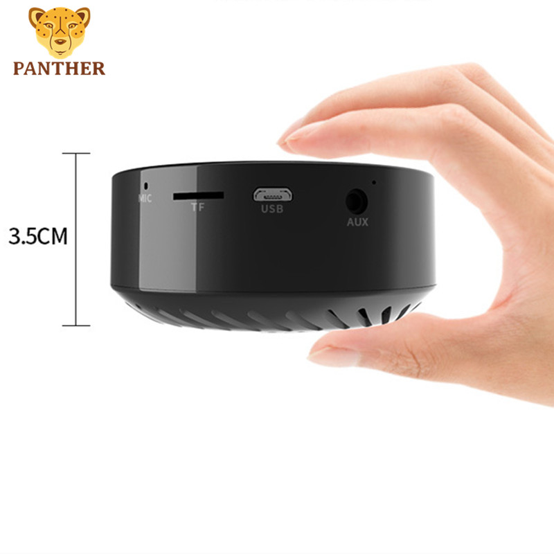 Mini Bluetooth Speaker Smart Touch Screen Ondersteuning TF card Handsfree bellen voor mobiele telefoons Draadloze Subwoofer Auto Luidspreker