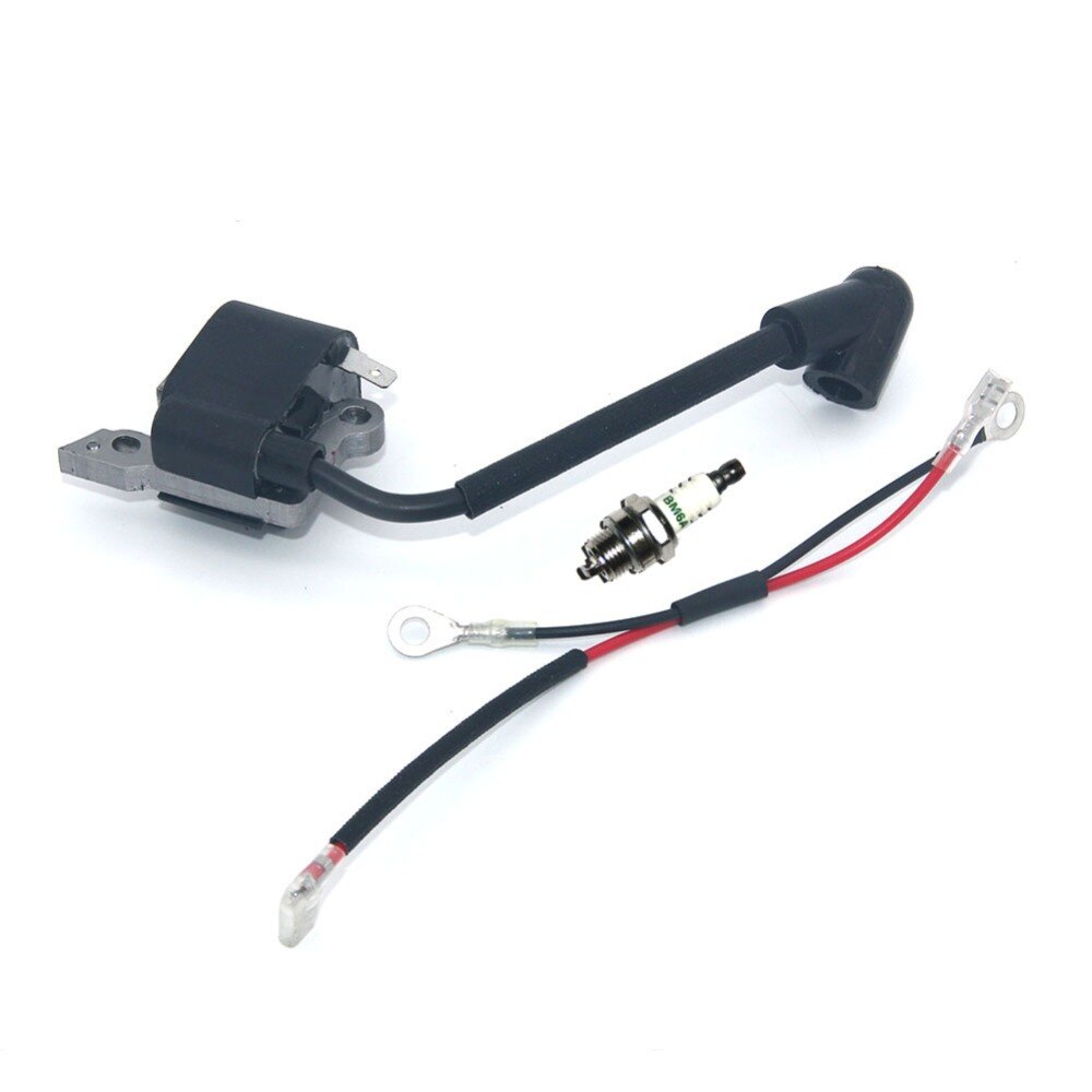 Bujía de bobina de encendido para Husqvarna 120 Mark II 120E Mark II, motosierra 23LC 23LCN 26LC, recortadora de línea