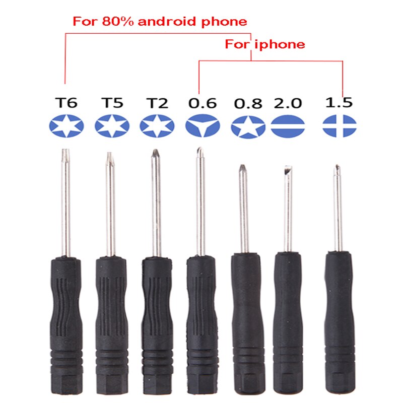 Repair Kit Mobile Phone Screen Screwdriver For iPhone iPod Touch iWatch Android Cellphone Mobile Smartphone Disassemble Tools