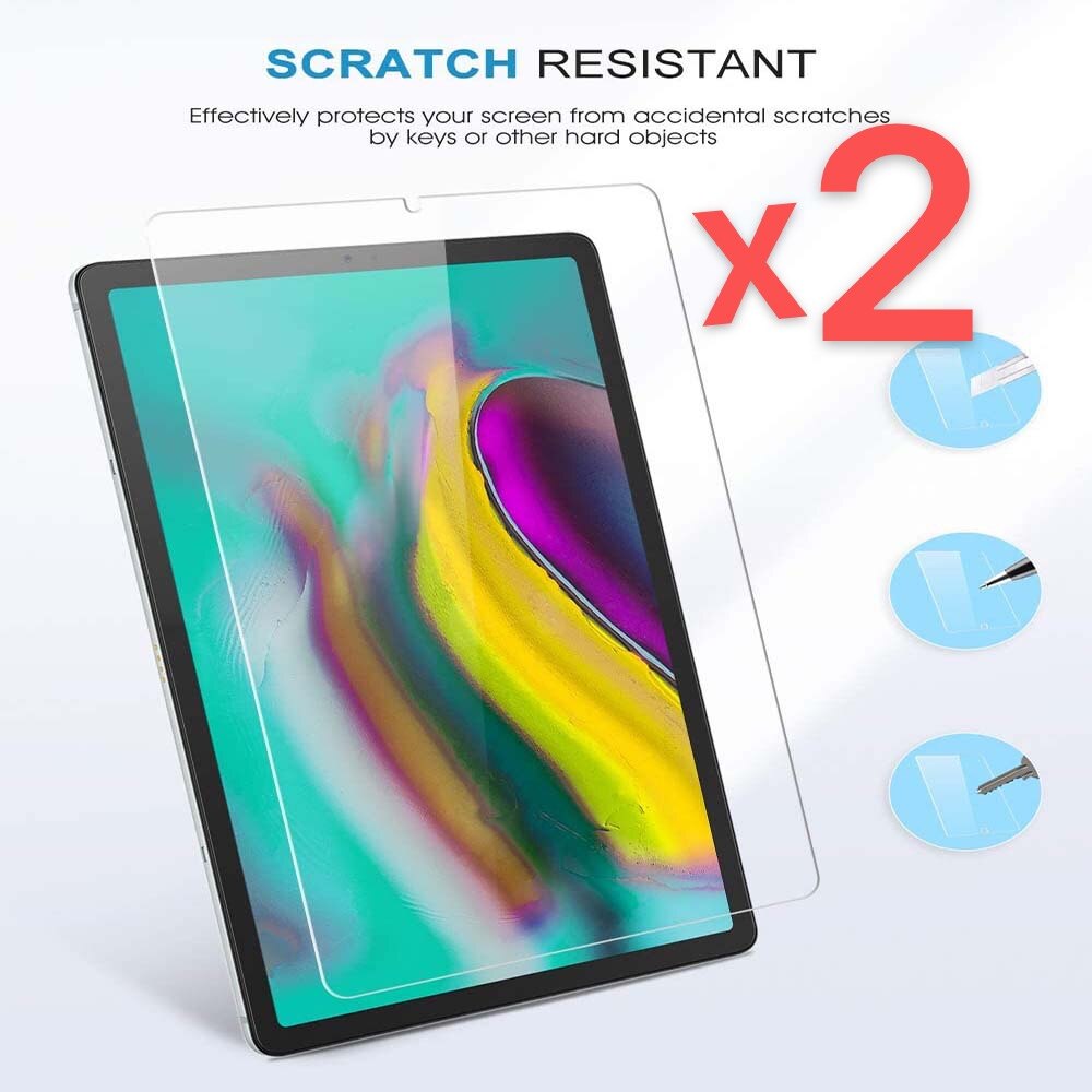 2Pcs Tablet Gehard Glas Screen Protector Cover Voor Samsung Galaxy Tab S6 Lite P610/P615 10.4 Inch Explosie-Proof Screen