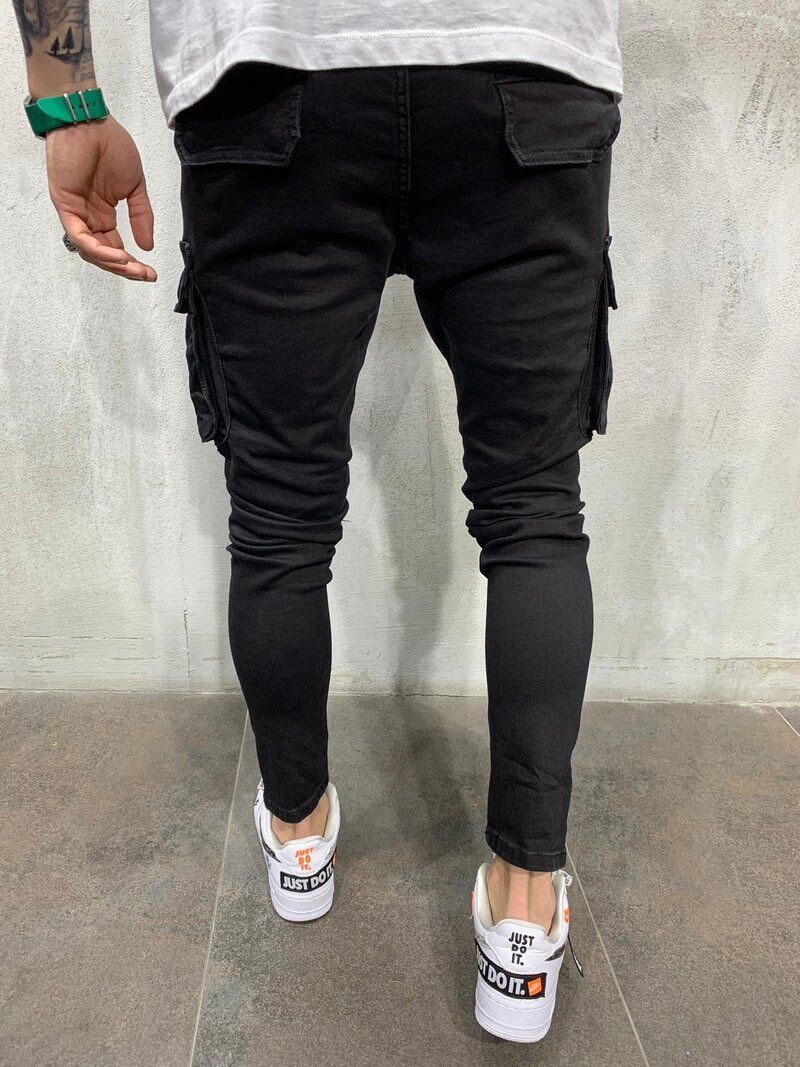 Men's sales ripped joggers