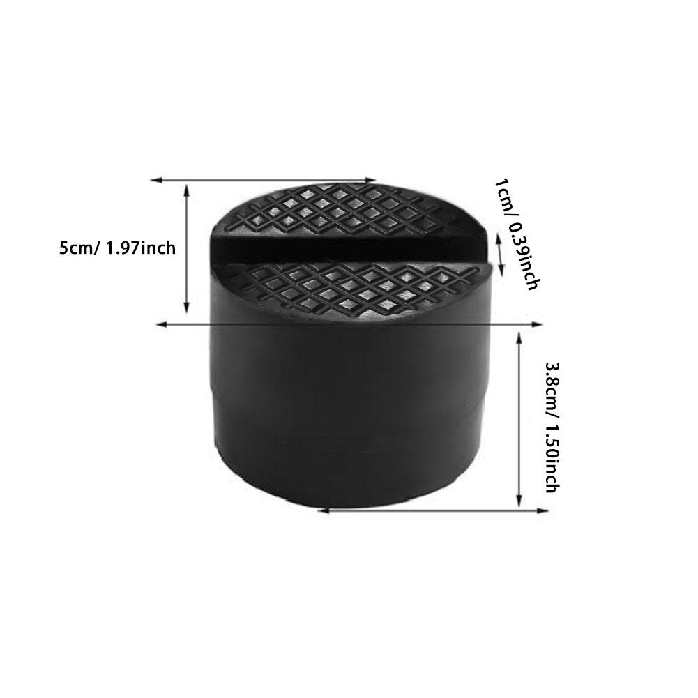 Produktbild von The Lord Of The Tools Wagenheber-Gummiadapter – 2 Stück, 127 Mm Durchmesser, 135x20 Mm, Für Hebebühnen