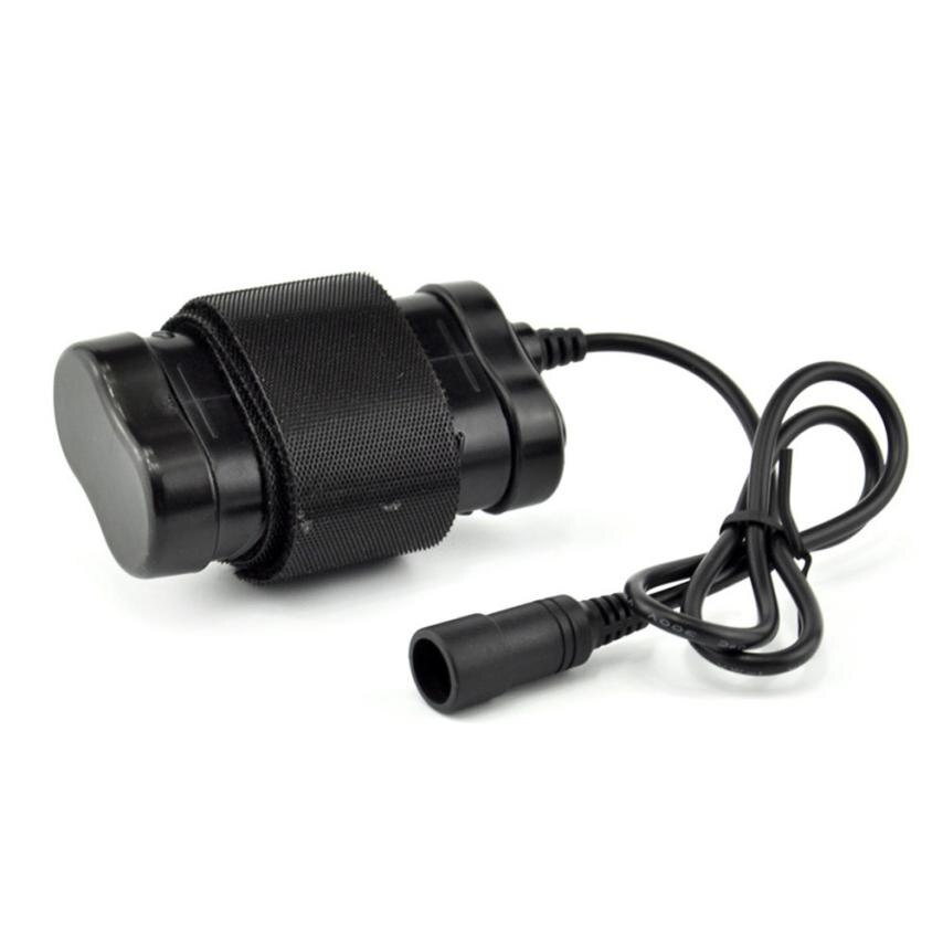 Bloco recarregável 2x8.4 da bateria de lítio do bloco da bateria de 4400 v 18650 mah usb para xm-l t6 conduziu a lâmpada principal luzes do acessório das pilhas de ciclismo