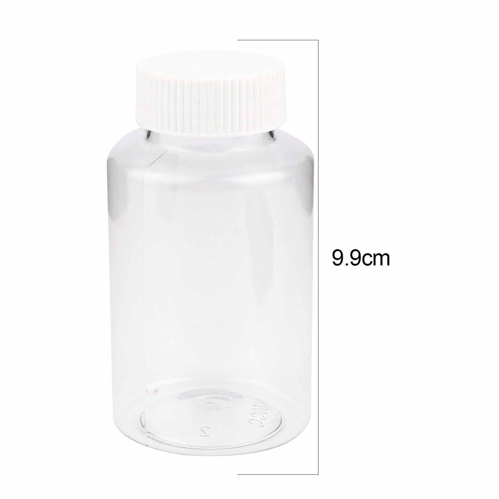 10PCs 15ml-300ml Transparent Clear PET Bottles Storage Loose Spacer Beads Wishing Bottles Empty Spice Bottles Jars DIY Crafts: 150ml