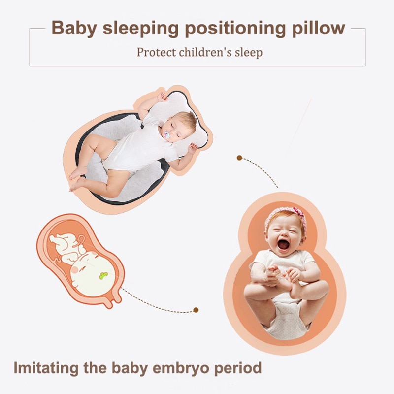 Bærbar baby seng nyfødt baby krybbe foldes rejse seng anti fladt hoved multifunktions vugge barnesenge baby reden