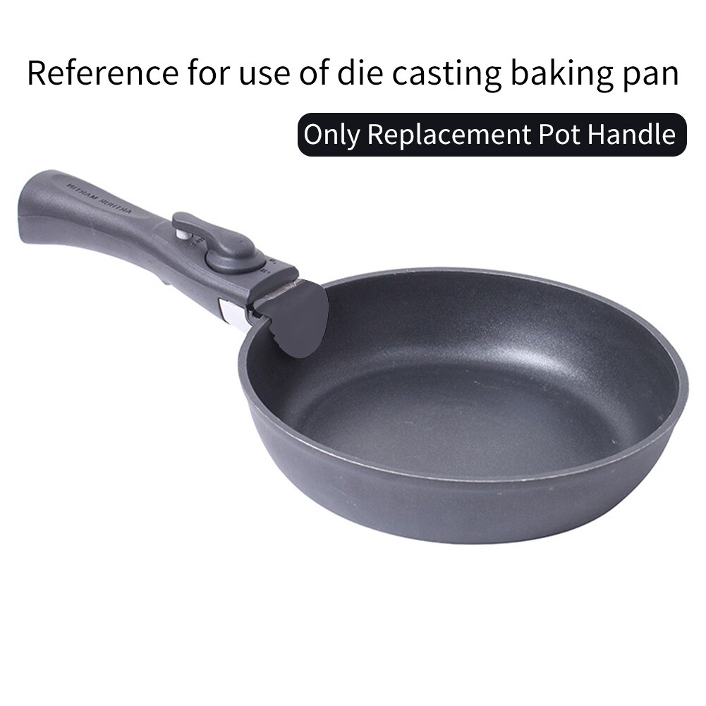 Home Accessory Grill Oven Universal Heating Resistant Removable Detachable Cookware Parts Replacement Pot Handle Anti Scalding