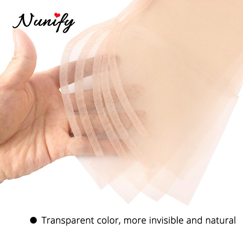 HD Lace Net For Making Or Ventilating Lace Wigs Closure Caps Transparent Hairnet For Making Lace Wigs Wig Making Beginner Tools