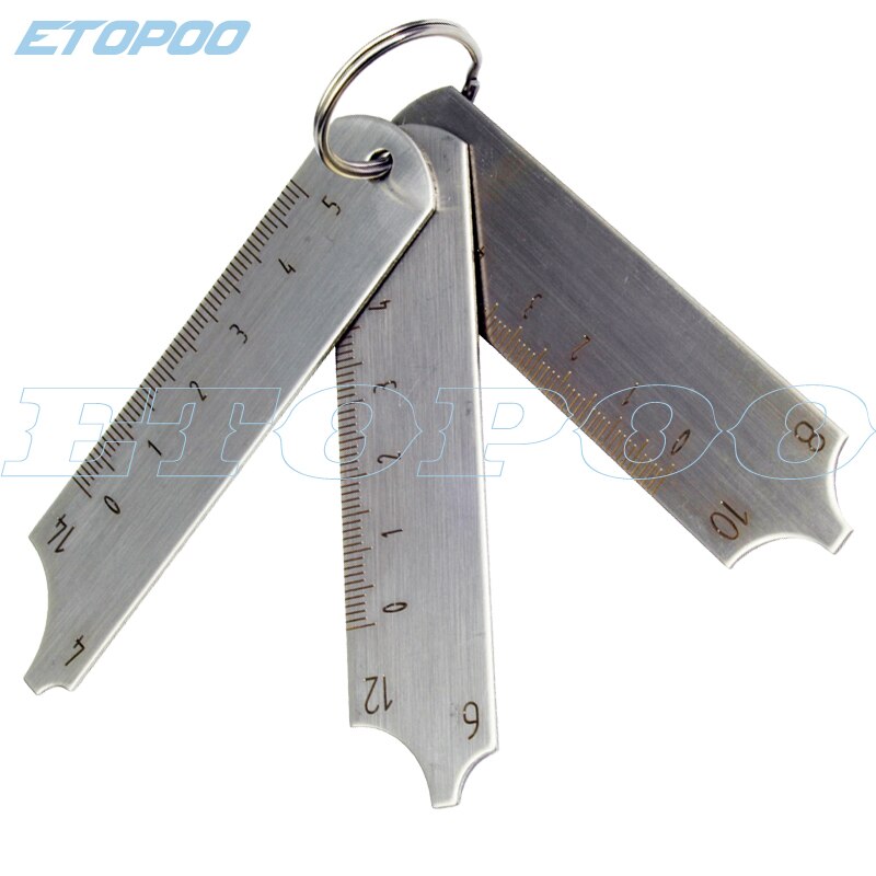 Welding Gauge for 3Pcs Key Set Mig/tig/stick Weld Gage Measure Tool Weld Inspect Gauge Tool