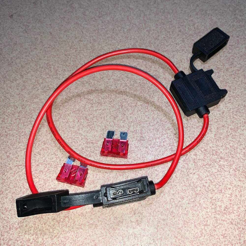 2 Stks/partij Auto Zekeringhouder Op Draad 14 Awg, Waterdichte Connector, Zekering Standaard