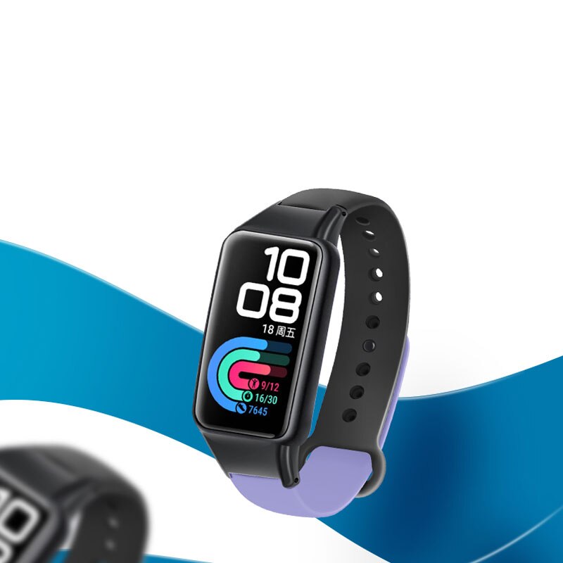 Dwukolorowe silikonowe paski do zegarków dla Huawei Honor band 6 inteligentne paski do zegarków wymiana bransoletki dla Huawei band 6 bransoletka zespół