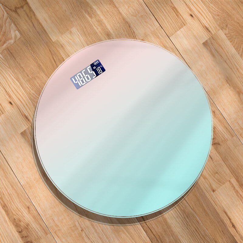 Weighing Machine Weight Scale Electronic Body Human Weight Scale Smart Personal Bascula Digital Corporal Bath Supplies DE50TZ: colorful