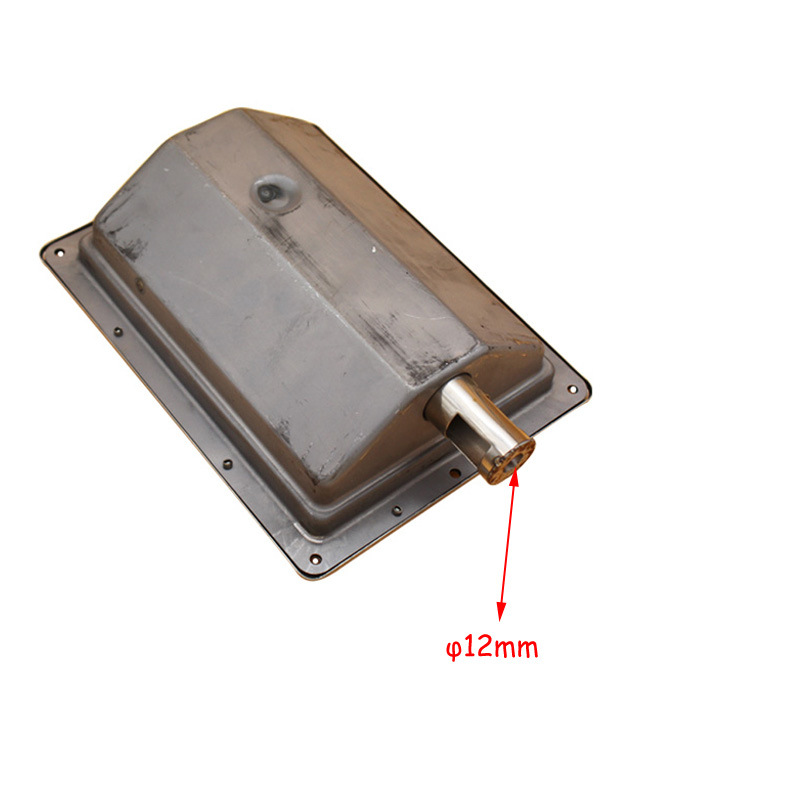 Rechteck BBQ Gas Ofen Heizung Brenner Outdoor Indoor Galvanisierte Blatt Grill Grillen Dampf Ofen Infrarot Grill Teile Ersetzen