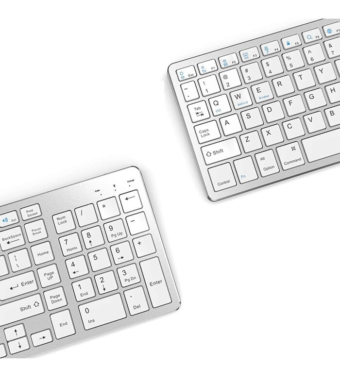 Multi-device Bluetooth wireless keyboard Tablet Wireless Keyboard Compatible Windows Mac OS iOS Android For Macbook Air iMac