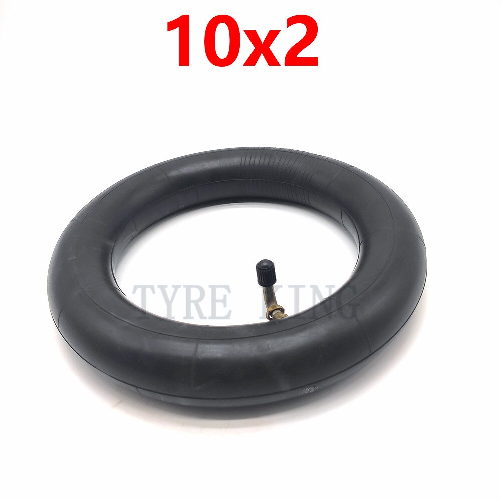 10x2 neumático interior 10*2 tubo interior para Scooter cochecito niños bicicleta Schwinn Roadster triciclo ruedas traseras válvula doblada