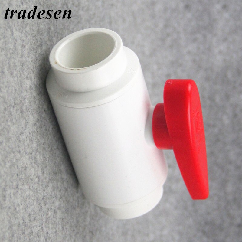 I.D 20 25 32 40 50mm UPVC Ball Valve Coupler Adapter Water PVC Connector For Garden Irrigation System Aquarium fish tank DIY