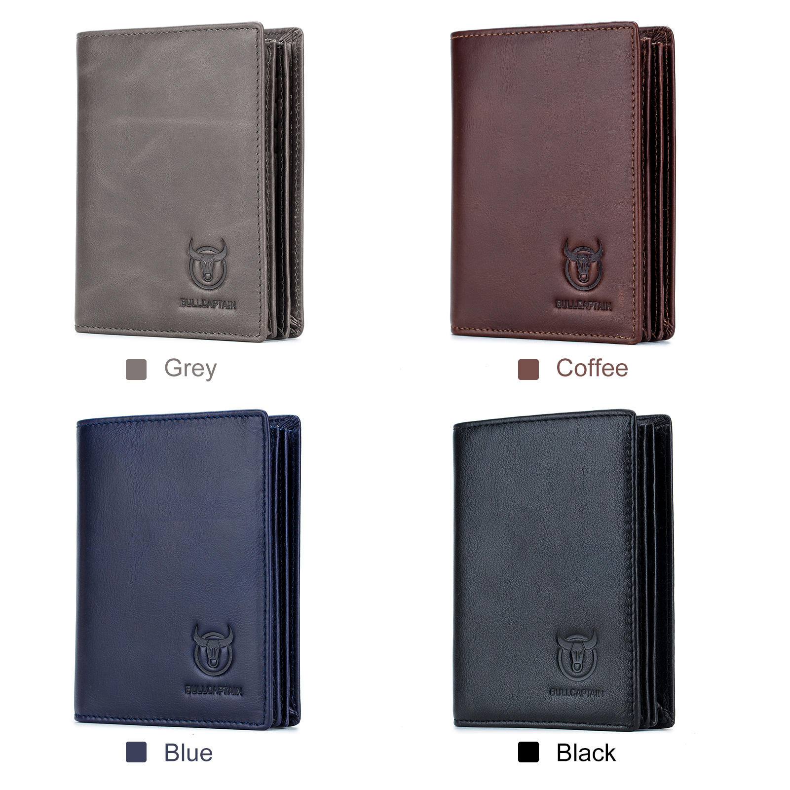 Leather Wallet Large Capacity Wallet Credit Card Holder for Men with 15 Card Slots
