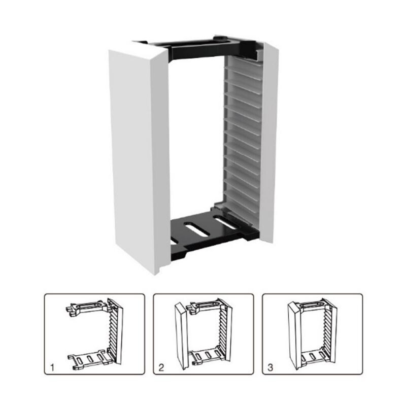 Game Disc Box Disc Rack Storage Rack For ONES Host Disc Single-layer Storage Box Bracket For NS For PS5 Storage Disc Rack