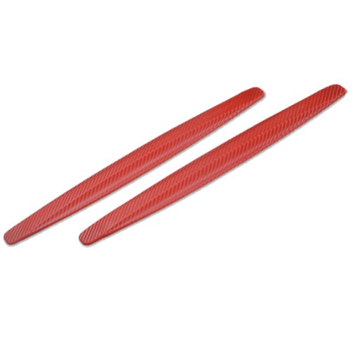 Hyzhauto 2pc auton puskurin suojus kulman suojanauha kuorma-auto maastoauto auto puskuri törmäyksenesto suojanauha autotarvikkeet: Punainen