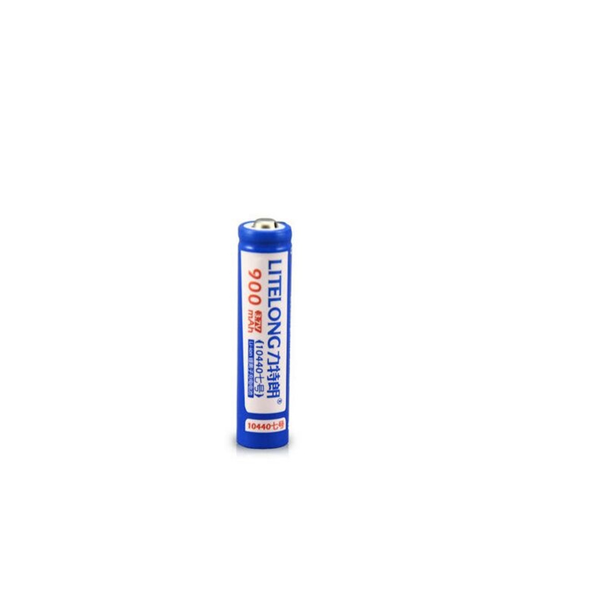 1pcs/lot 3.7v 10440 lithium battery super capacity hand suitable for flashlight toy 900MAH AAA rechargeable battery