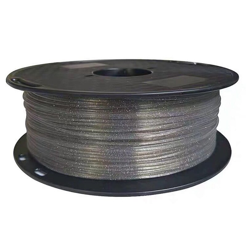 Filamento de impresora 3D de cristal PLA brillante, 1,75mm, 250g/500g/1kg, Material de impresión 3D brillante, filamentos de plástico brillantes PLA