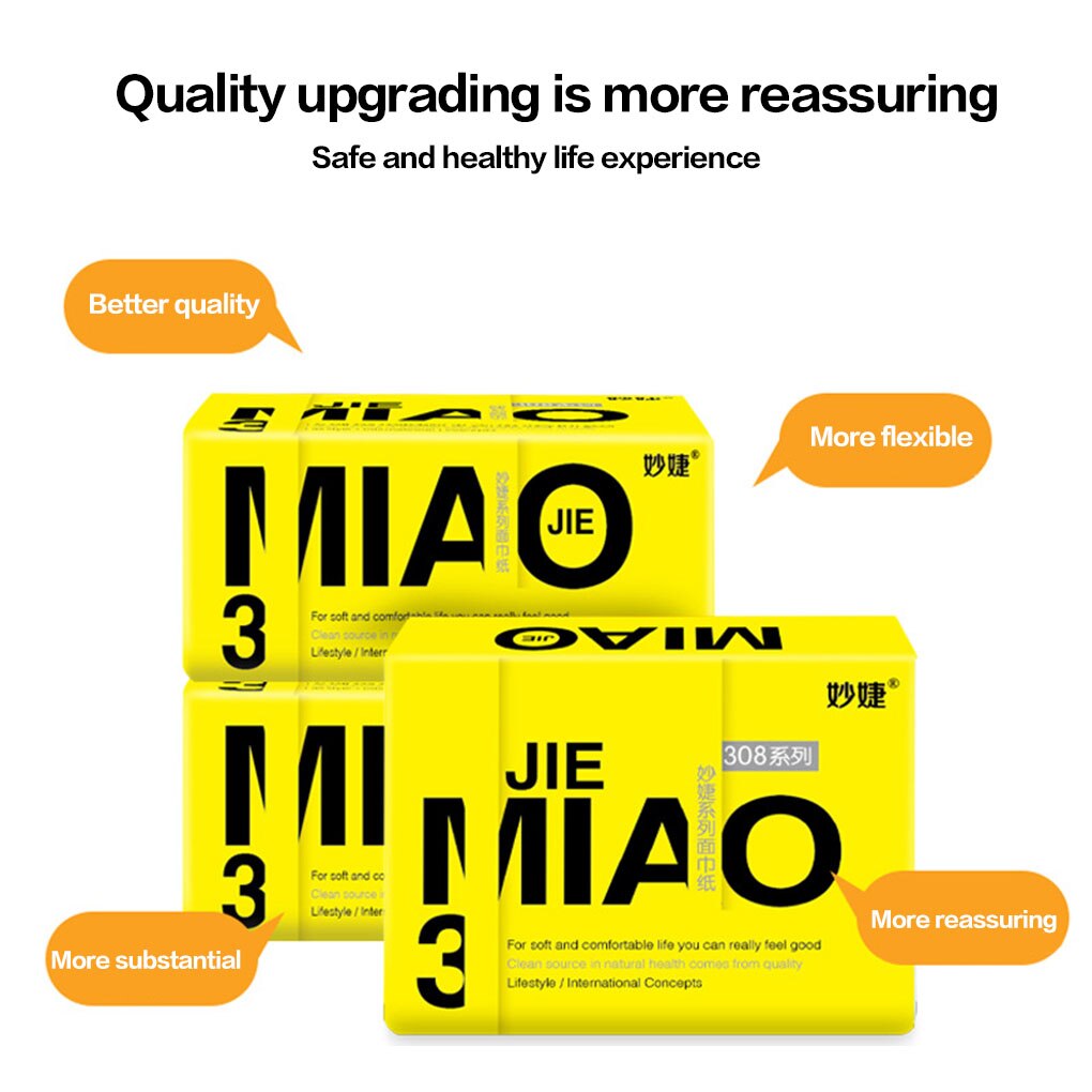 10 stk multifold papirhåndklær 300 ark tremasse papir tissue restaurant hjemmekontor reise 4- lags serviett