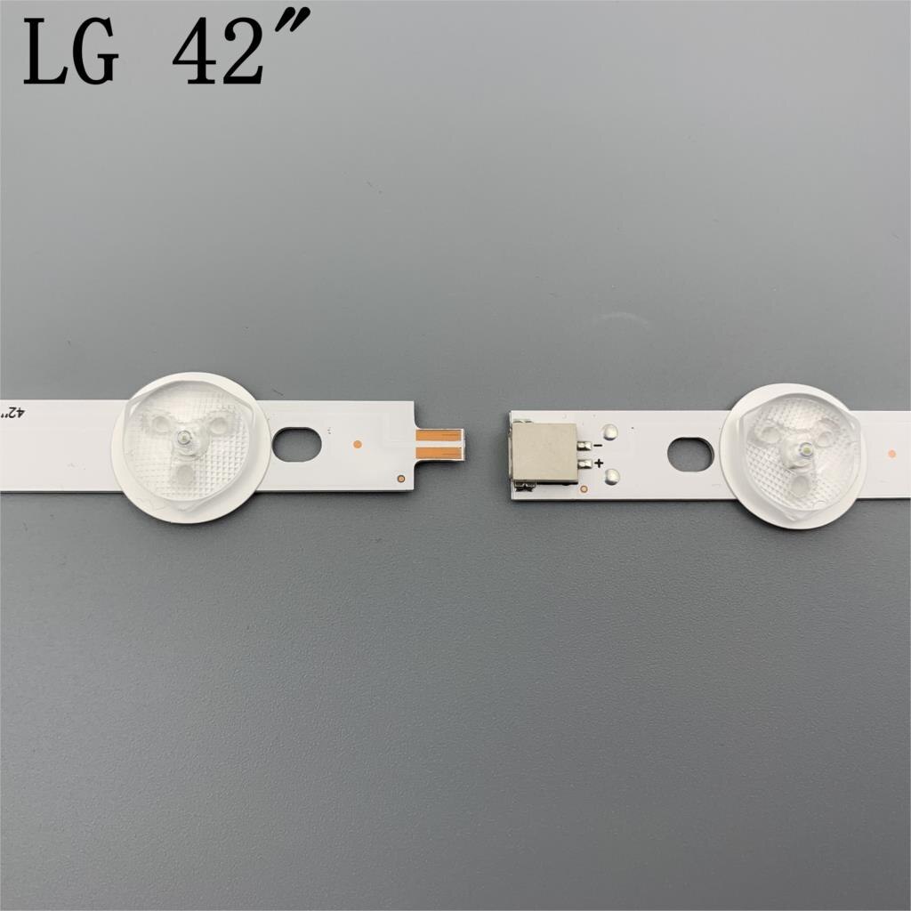 Led baggrundsbelysning strip bar til  lg 42 tommer  tv 42 ln 540v 42 ln 613v 42 la 620v lc420 skyldes 42 ln 575s 42 la 62 42 ln 578v 42 ln 575v 42 ln 5710 42 ln 540v