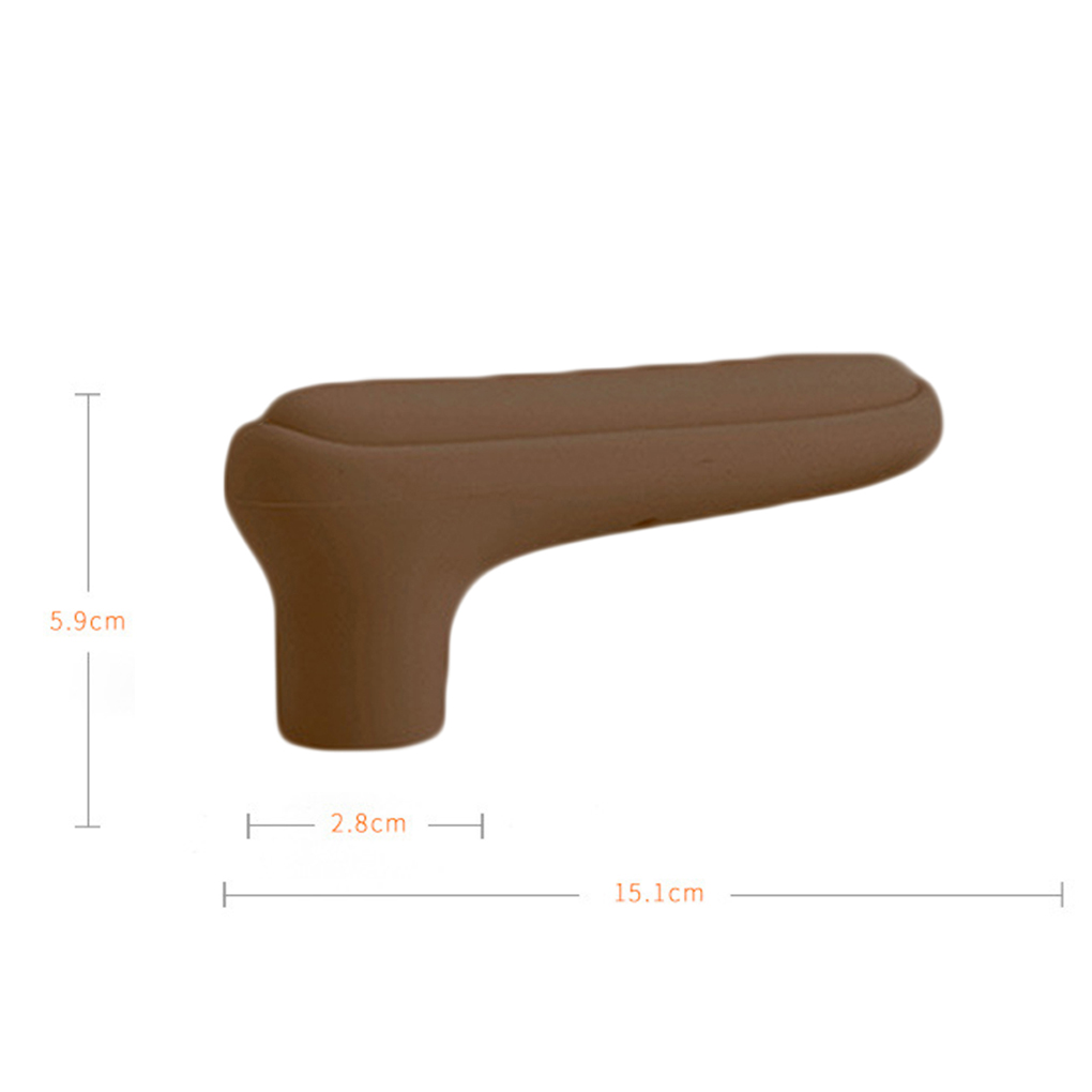 Silicone Door Handle Sleeve Room Handle Baby Child Crash Protection Suite Door Pull Handle Gloves Protector