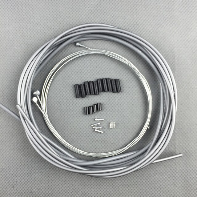 JAGWIRE 10Colors Brake Line Kit MTB Road Bike Bicycle Housing Cable Hose Set Kit Brake Line Shifter For Shimano Sram: Gray