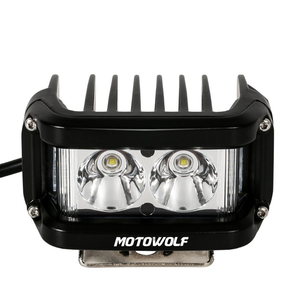 Motorfiets Koplampen Hoge Helderheid Exterieur Koplampen Motorbike Led Lamp Geschikt Voor Elektrische Voertuigen: Red