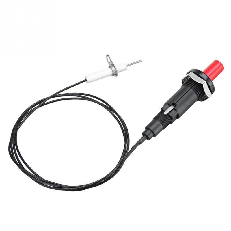 Piezo Spark Ignition Set Kitchen Oven 3.3 Feet Cable Long Push Button Lighters Kitchen Lighters