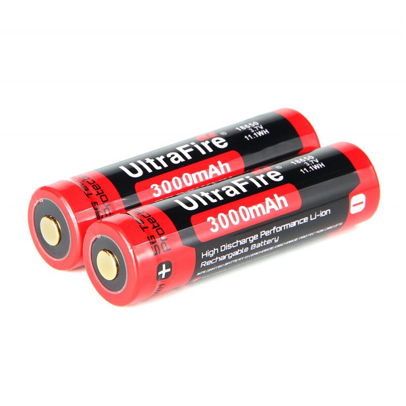 Ultrafire 100% Originele NCR18650 Batterij 3.7V 3000Mah Oplaadbare Lithium Batterij Voor Zaklamp Batterijen