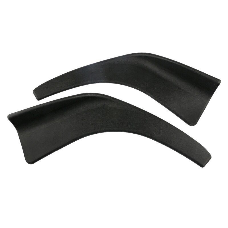 2PCS Universal Car Front Bumper Lip Splitter Diffuser Chin Spoiler Canard Deflector