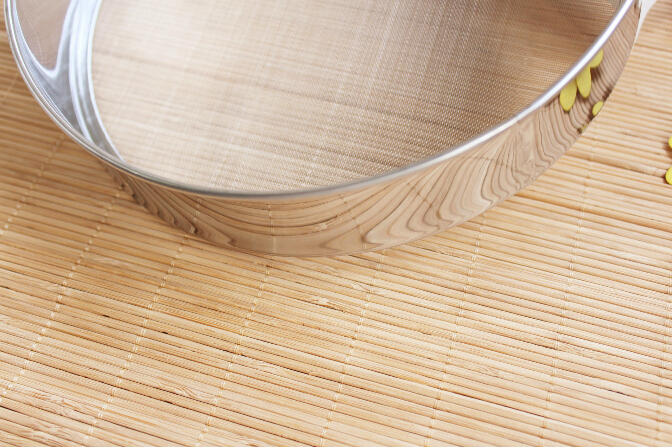 1 ST 21 CM Mesh Meel Bolt Zifter Manual Sugar Icing Shaker Rvs Ronde Vorm J0568