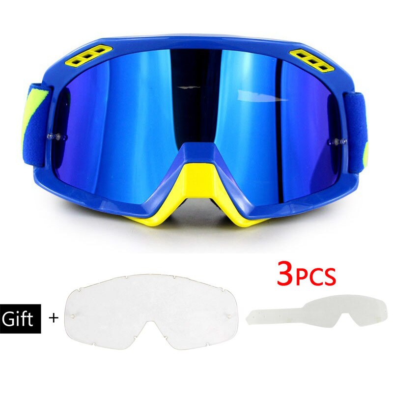 100% Mx Motorcycle Goggles Bril Crossmotor Googles Stofdicht Gafas Winddicht Atv Motocross Bril Sets: B