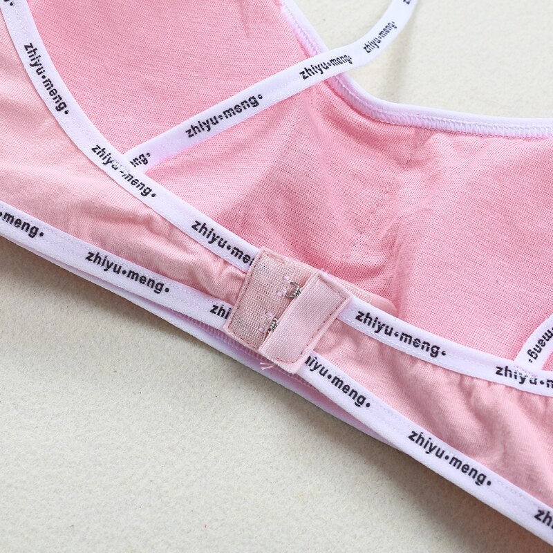 Girls Training Bra Teenage Kids Soft Breathable Cotton Underwear Tops Clothing