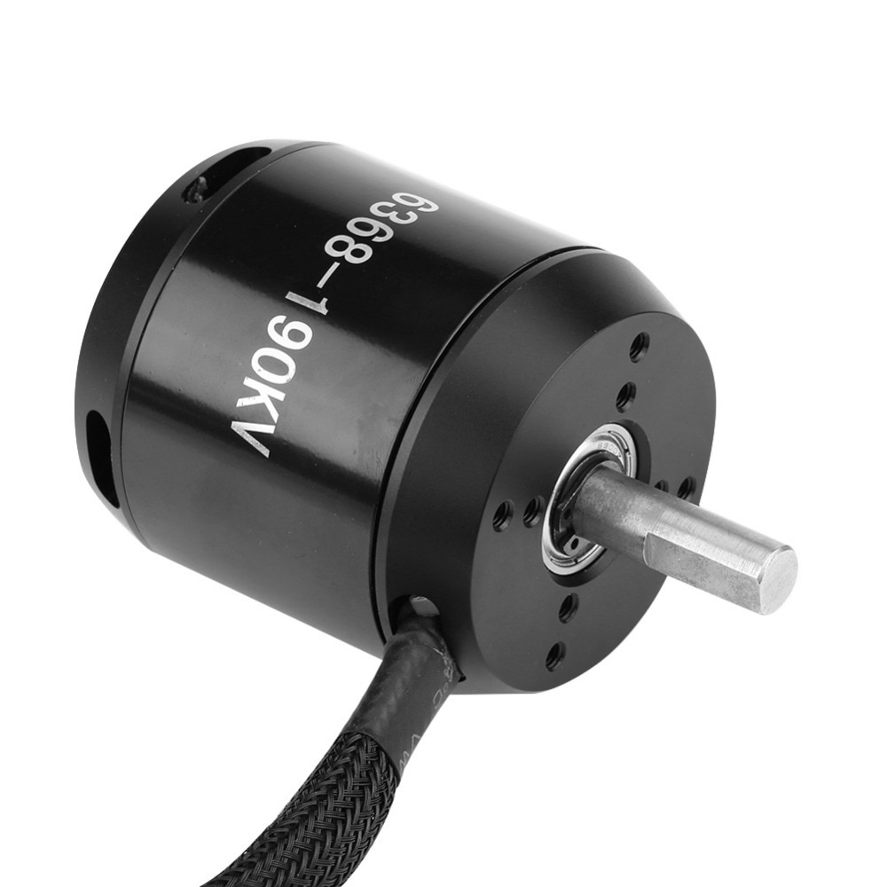 22-48V D6368 Brushless Motor Sensored RC Motor 6368-190KV 6-12S For Electric Balancing Scooter Brushless Motor