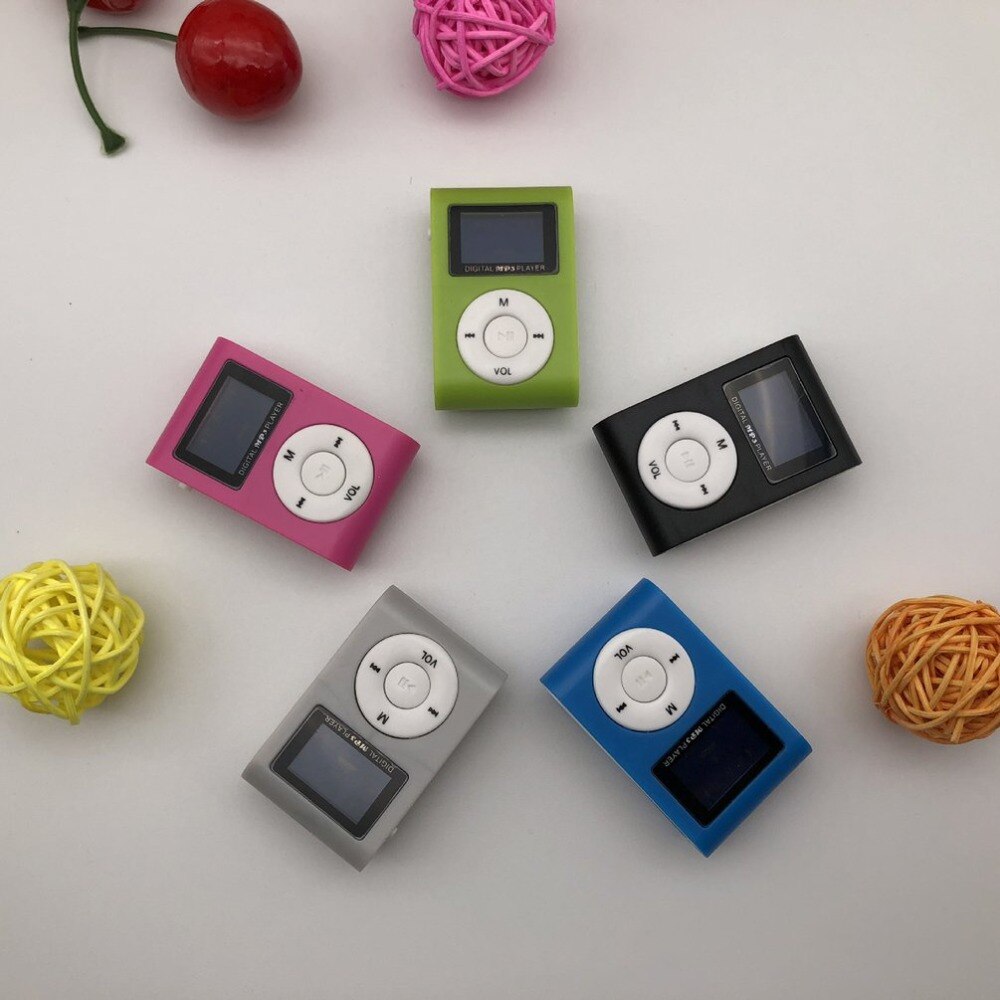 Reproductor de MP3 portátil de tamaño pequeño, Mini pantalla LCD, reproductor de música, compatible con tarjeta TF de 32GB, el mejor