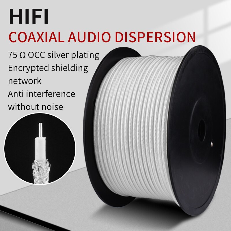 Coaxiale Audio Kabel Spdif Kabel Mannelijke Speaker Hifi Subwoofer Toslink Rca Kabel Subwoofer Kabel Coax Kabel Diy Audio Draad