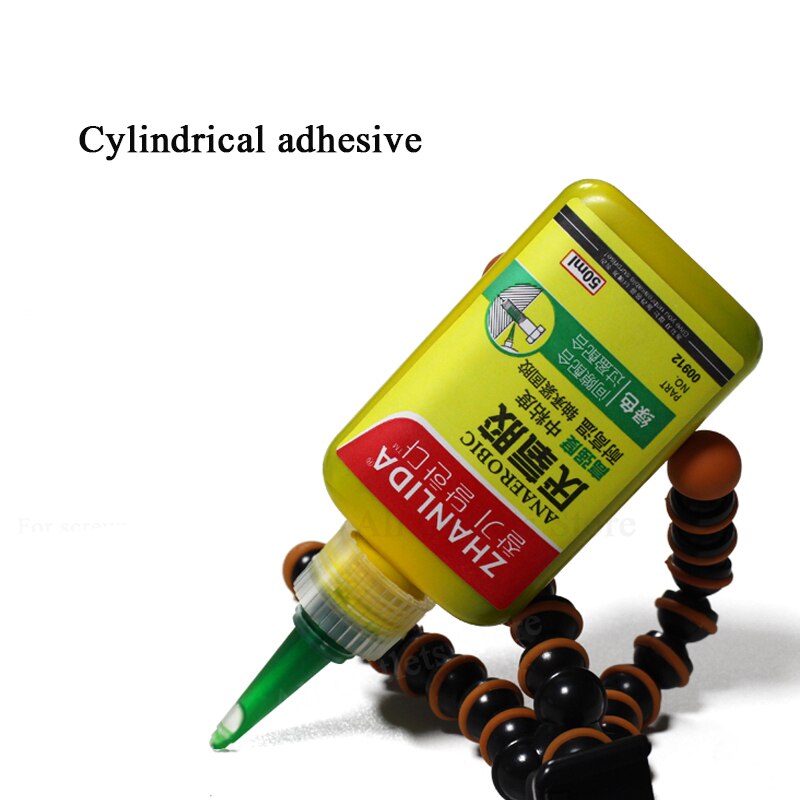 50ml Screw Glue Sealing Anti-Corrosion Thread Anti-Pressure Blue red Green Glue Anaerobic Screw Lock Anaerobic Adhesive: Green cylinder lock