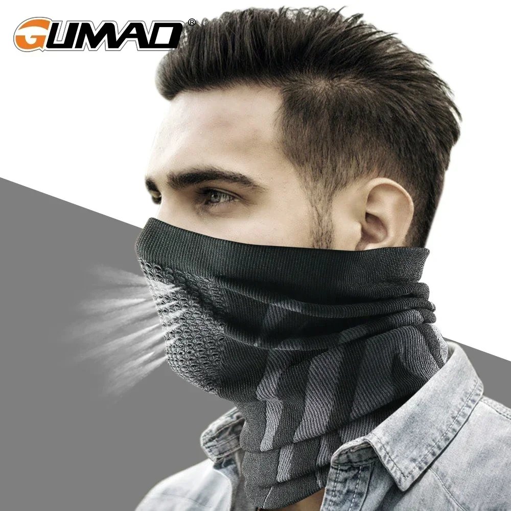Thermische Gezicht Bandana Masker Cover Halswarmer Gaiter Fiets Ski Tube Sjaal Wandelen Ademende Maskers Print Dames Heren Winter