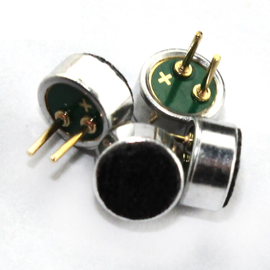 6*2.2mm Microphone Capacitive Electret Microphones Pick Up Sensitivity Electret Condenser 6mmx2.2mm Loudspeaker Mic For Arduino
