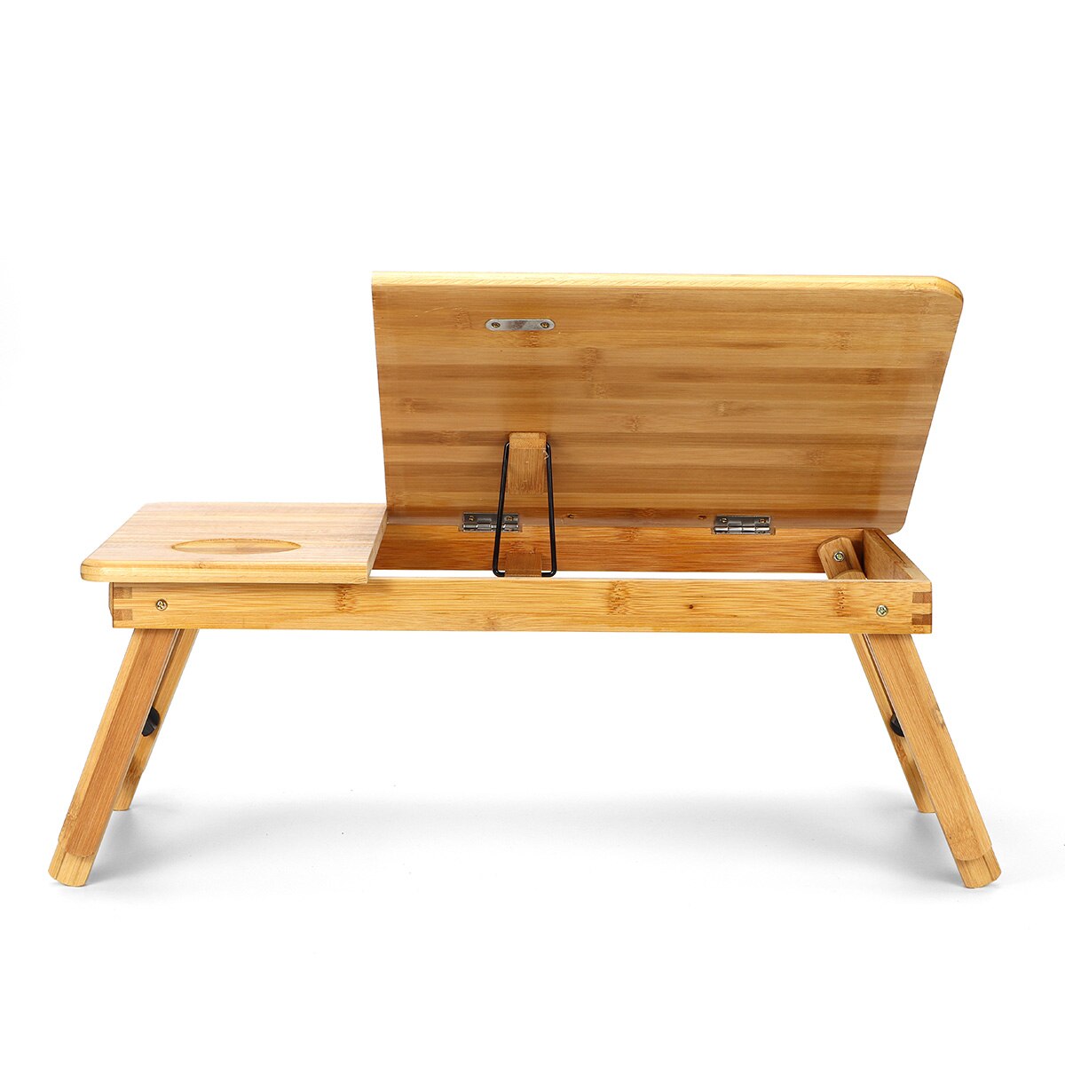 Adjustable Notebook Desk Laptop Table Bamboo Compu... – Vicedeal