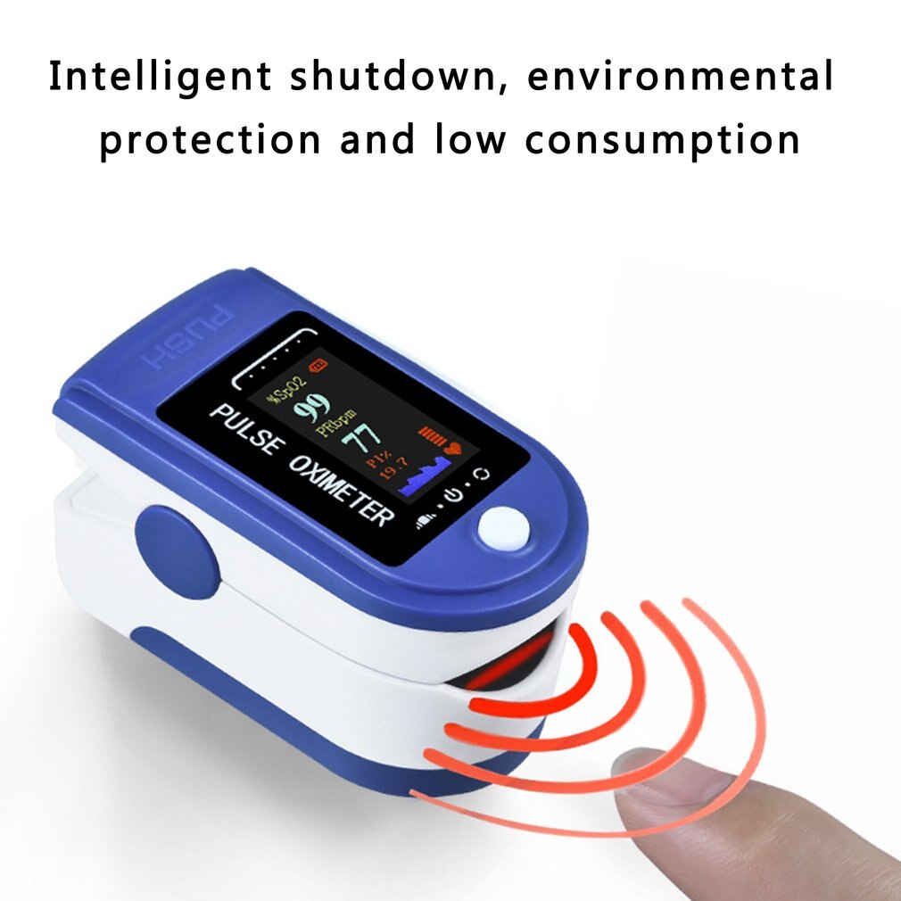 Pulsoksymetr fingerpuls oximeter fingerclip forebyggelse leverer hjerteslag pulsoximeter pulsmætningsmåler