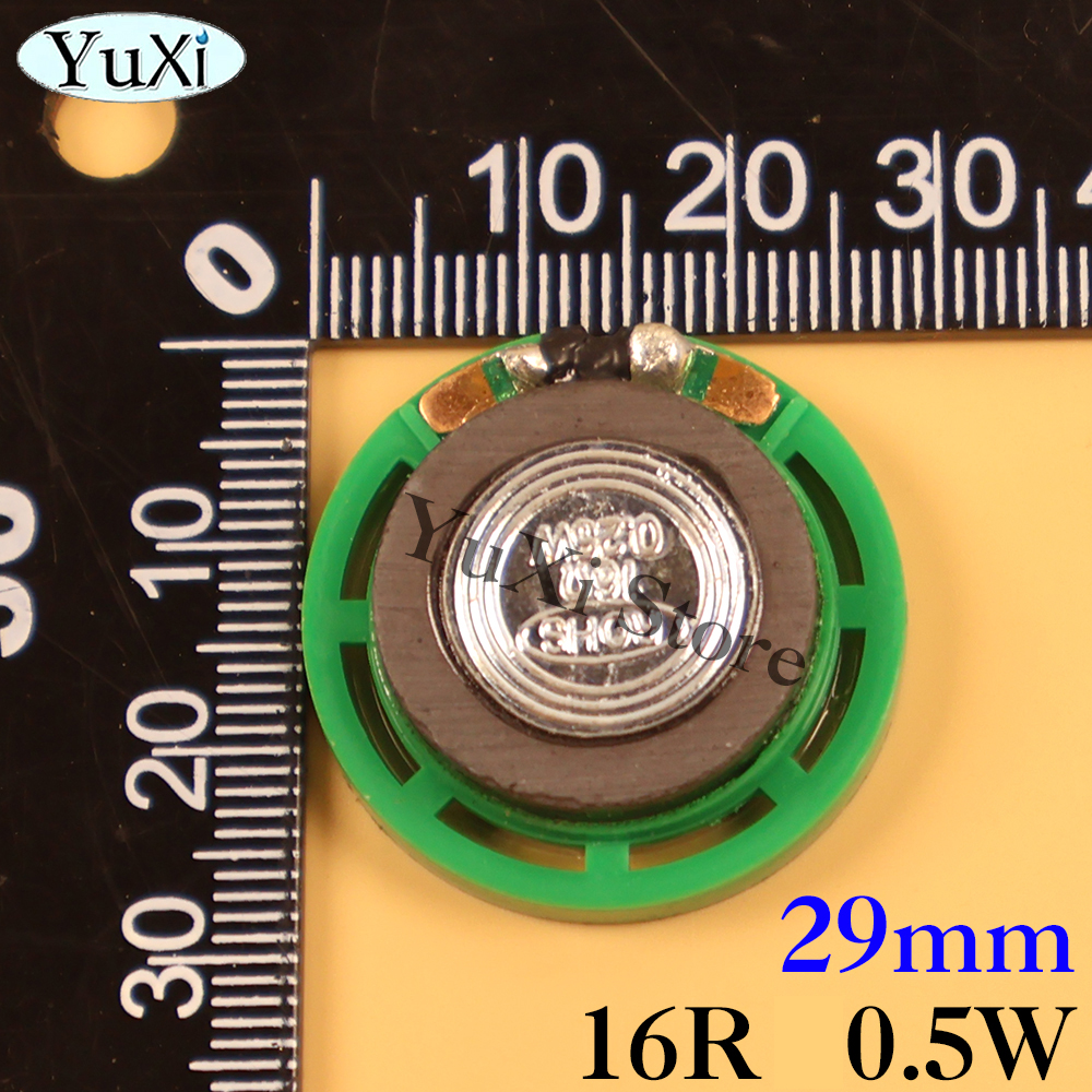 2 uds 16 Ohm 0,5 W 0,25 W altavoz de bocina 16R diámetro 21mm 23mm 27mm 29mm 36mm 40mm 20mm altavoces ultrafinos: Color vino
